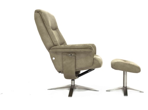 Кресло-реклайнер Falto Boss искусственный нубук Кресло-реклайнер Falto Boss искусственный нубук