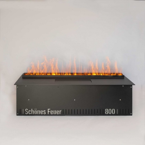 Электроочаг Schönes Feuer 3D FireLine 800 со стальной крышкой в Казани